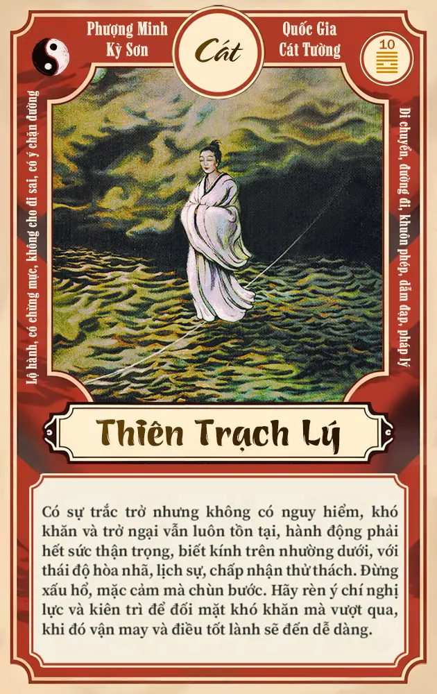 THIÊN TRẠCH LÝ