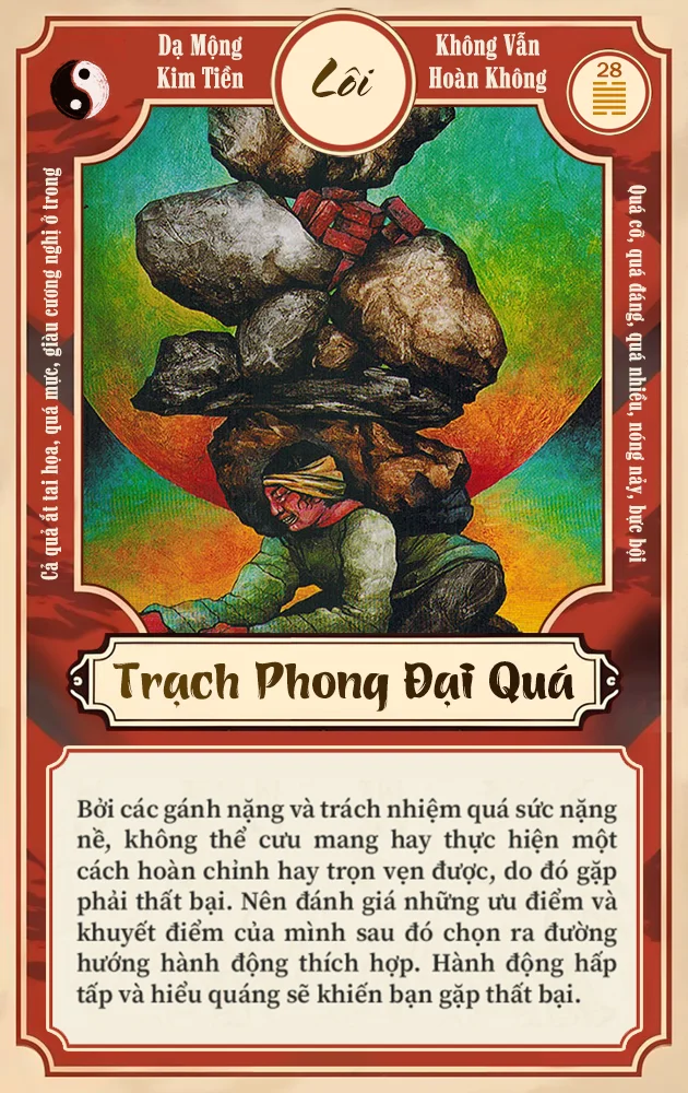 TRẠCH PHONG ĐẠI QUÁ