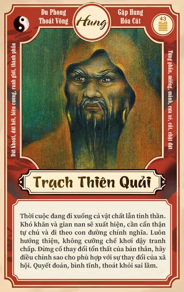 TRẠCH THIÊN QUẢI