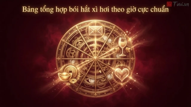 Bảng tổng hợp bói hắt xì hơi theo giờ