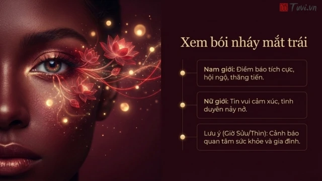 Bói nháy mắt trái