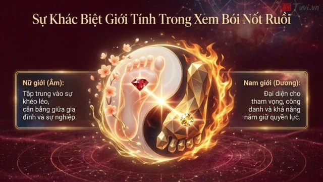 Nốt ruồi mu bàn chân và mép bàn chân