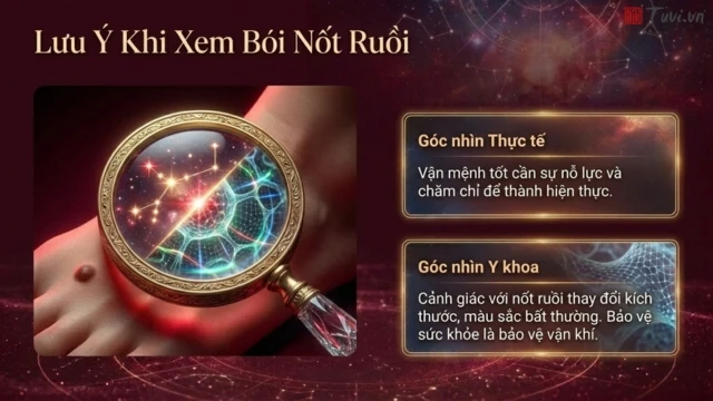 Sự khác biệt giới tính trong xem bói nốt ruồi bàn chân