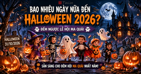 Bao nhi&ecirc;u ng&agrave;y nữa đến Halloween 2026