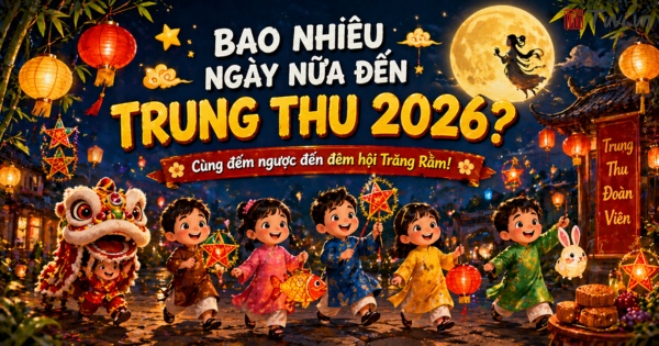 Bao nhi&ecirc;u ng&agrave;y nữa đến Trung Thu 2026