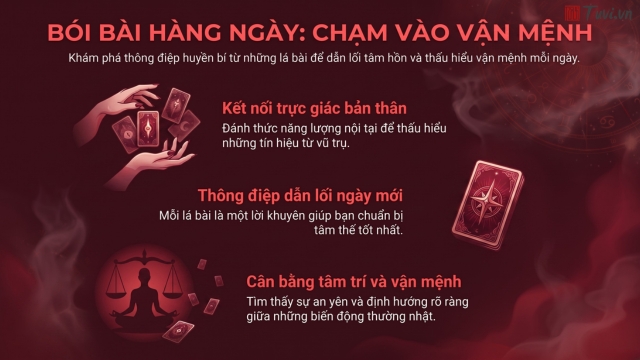 BÓI BÀI HÀNG NGÀY DỰ ĐOÁN VẬN MỆNH 24 GIỜ TỚI QUA CÁC LÁ BÀI TÂY
