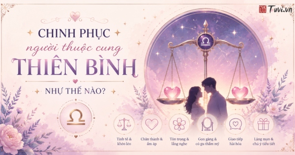 Chinh phục người thuộc Thiên Bình như thế nào?