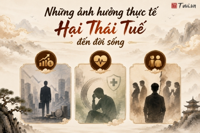 Những ảnh hưởng thực tế Hại Thái Tuế đến đời sống