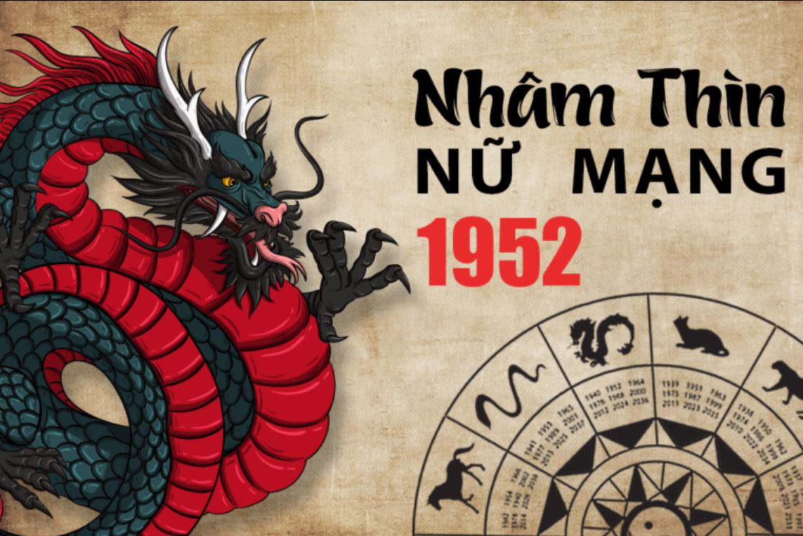 Read more about the article Tử vi trọn đời tuổi Nhâm Thìn 1952 nữ mạng – Tài trí giỏi giang, hậu vận sung túc