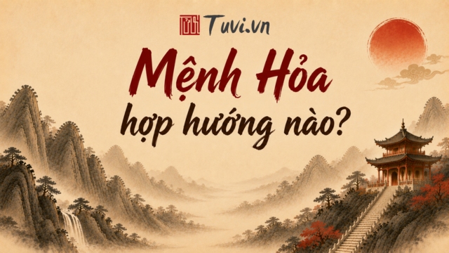 Mệnh Hỏa hợp hướng nào?