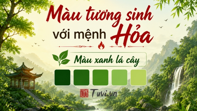 Mệnh Hỏa hợp màu gì? Kỵ màu gì? Cách chọn màu sắc thu hút tài lộc