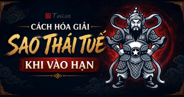 Cách hóa giải sao Thái Tuế khi vào hạn