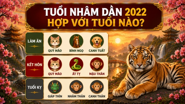 Tuổi Nhâm Dần 2022 hợp với tuổi nào?