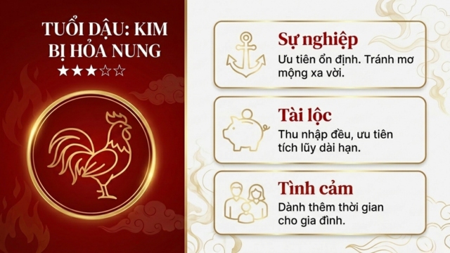 Tử vi tháng 5/2026 tuổi Dậu âm lịch