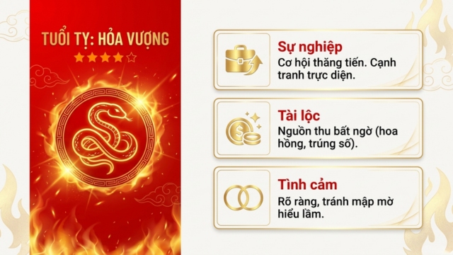 Tử vi tháng 5/2026 tuổi Tỵ âm lịch