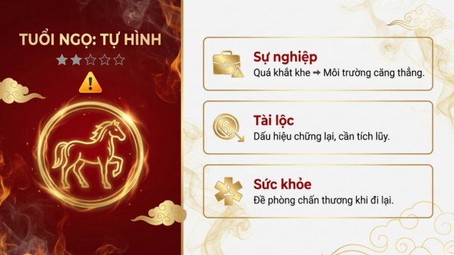 Tử vi tháng 5/2026 tuổi Ngọ âm lịch