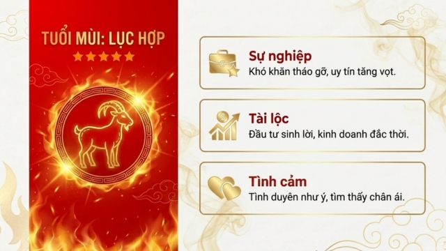 Tử vi tháng 5/2026 tuổi Mùi âm lịch