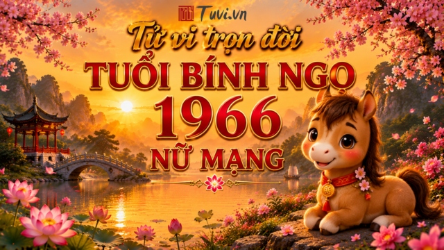 Tử vi trọn đời tuổi Bính Ngọ 1966 nữ mạng