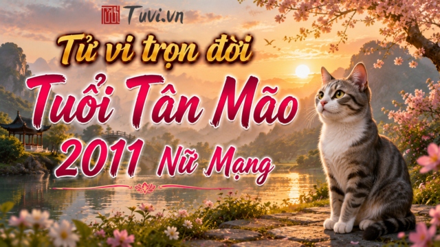 Tử vi trọn đời tuổi Tân Mão 2011 nữ mạng