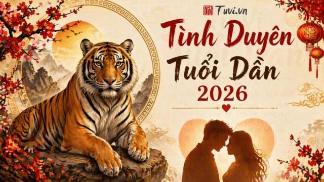 Tình duyên tuổi Dần năm 2026