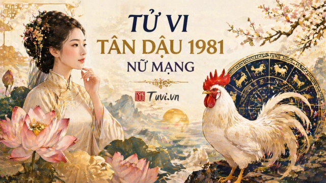 Tử vi tuổi Tân Dậu 1981 nữ mạng năm 2026