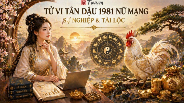 Sự nghiệp và Tài Lộc tuổi Dậu 1981 nữ mạng năm 2026